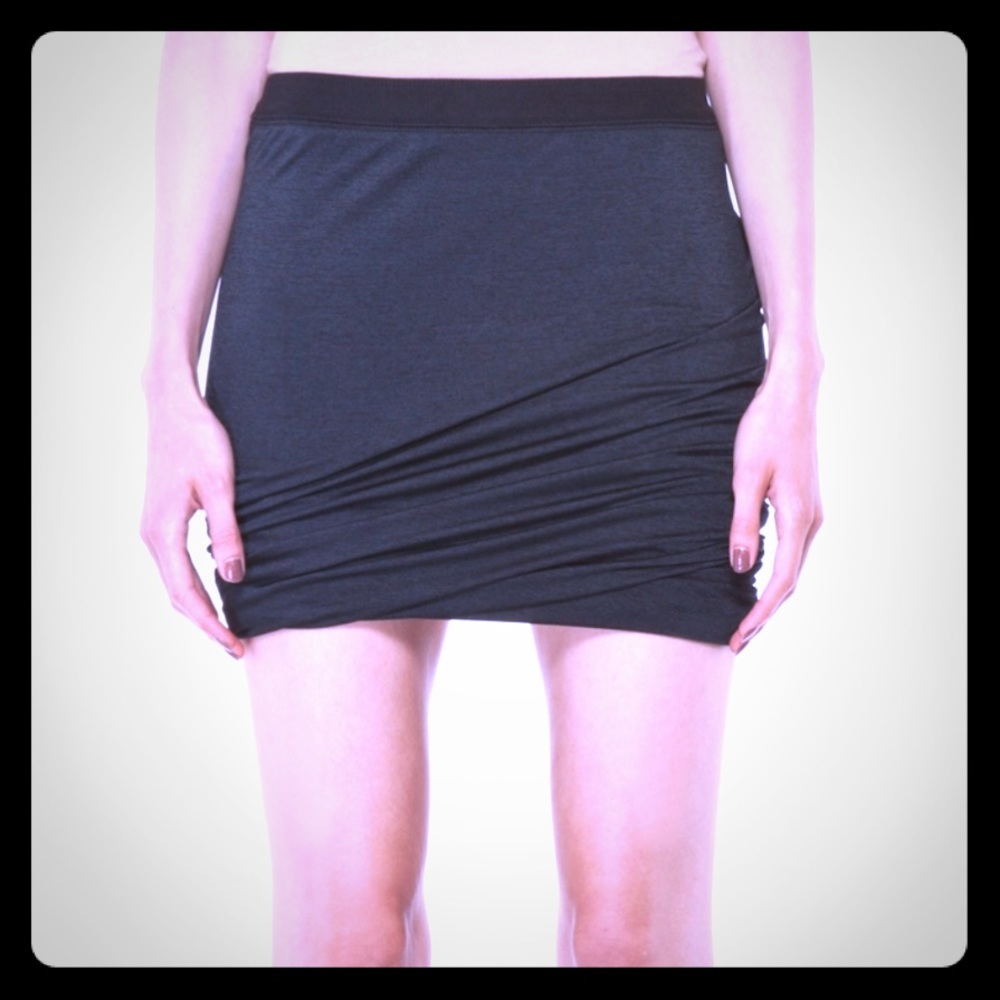 Alexander T Wang draped skirt